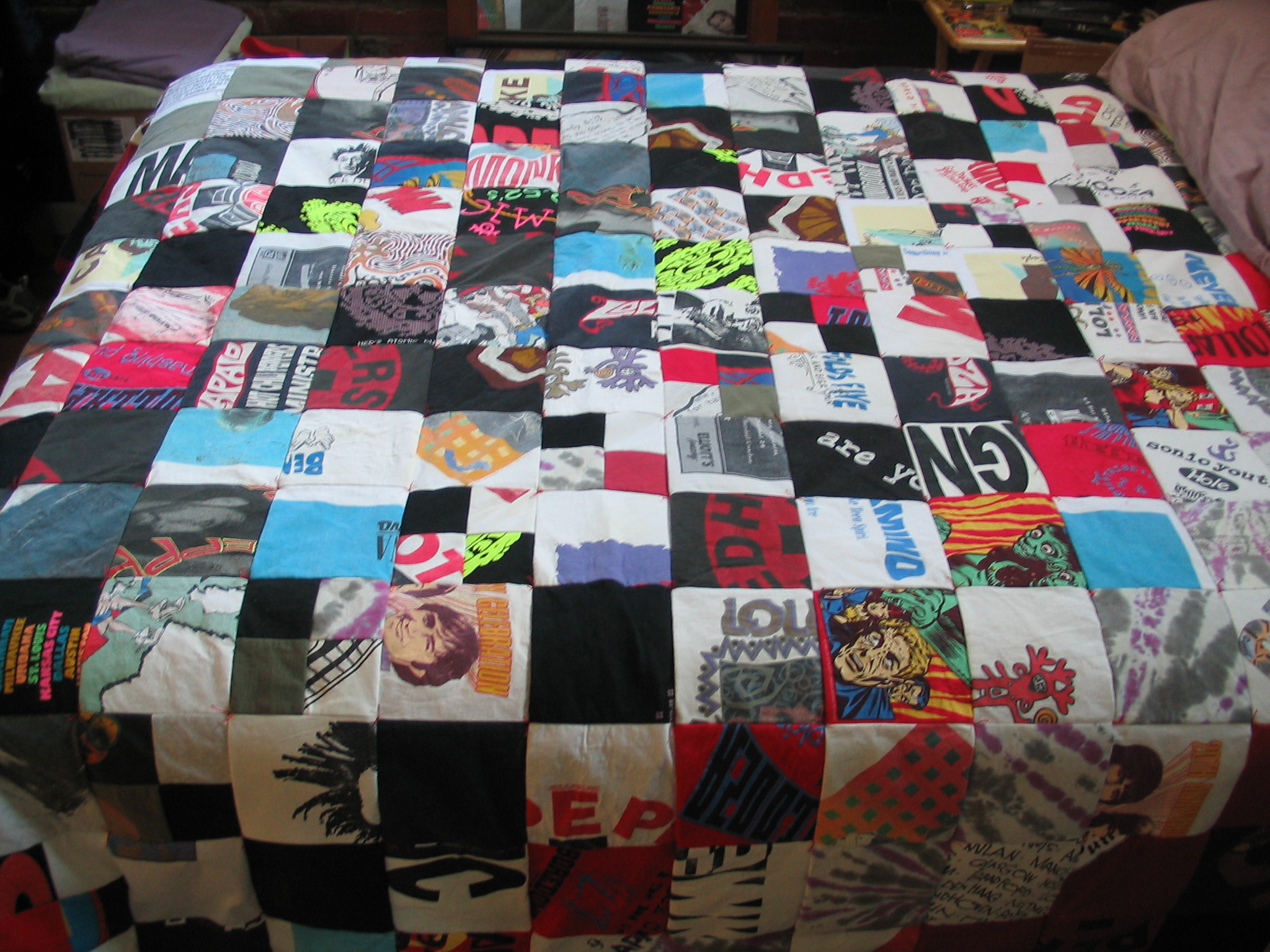 Concert Tshirt Quilt Springhouse